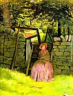 John Everett Millais Waiting painting